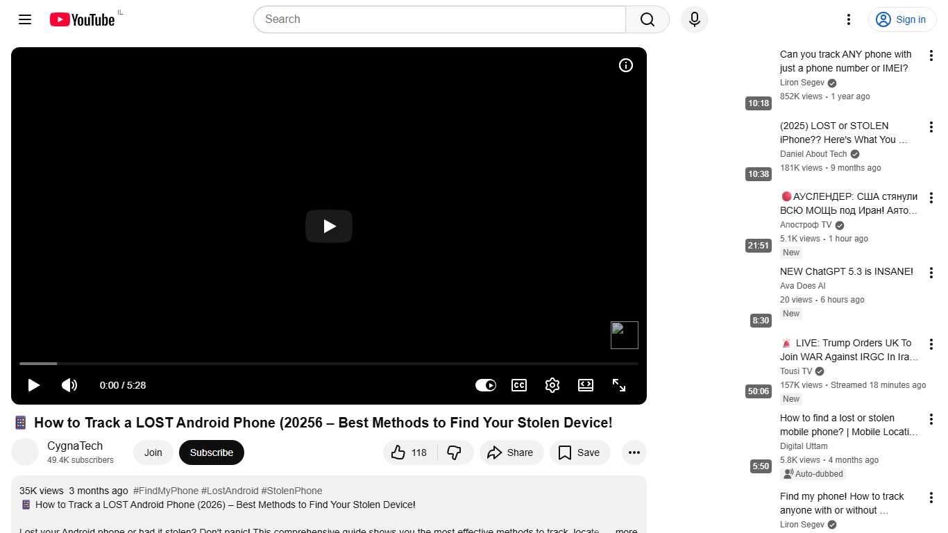 📱 How to Track a LOST Android Phone (20256 – Best Methods to Find Your Stolen Device! - YouTube